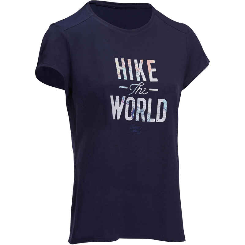 NH500 Women's Country Walking T-shirt - Navy