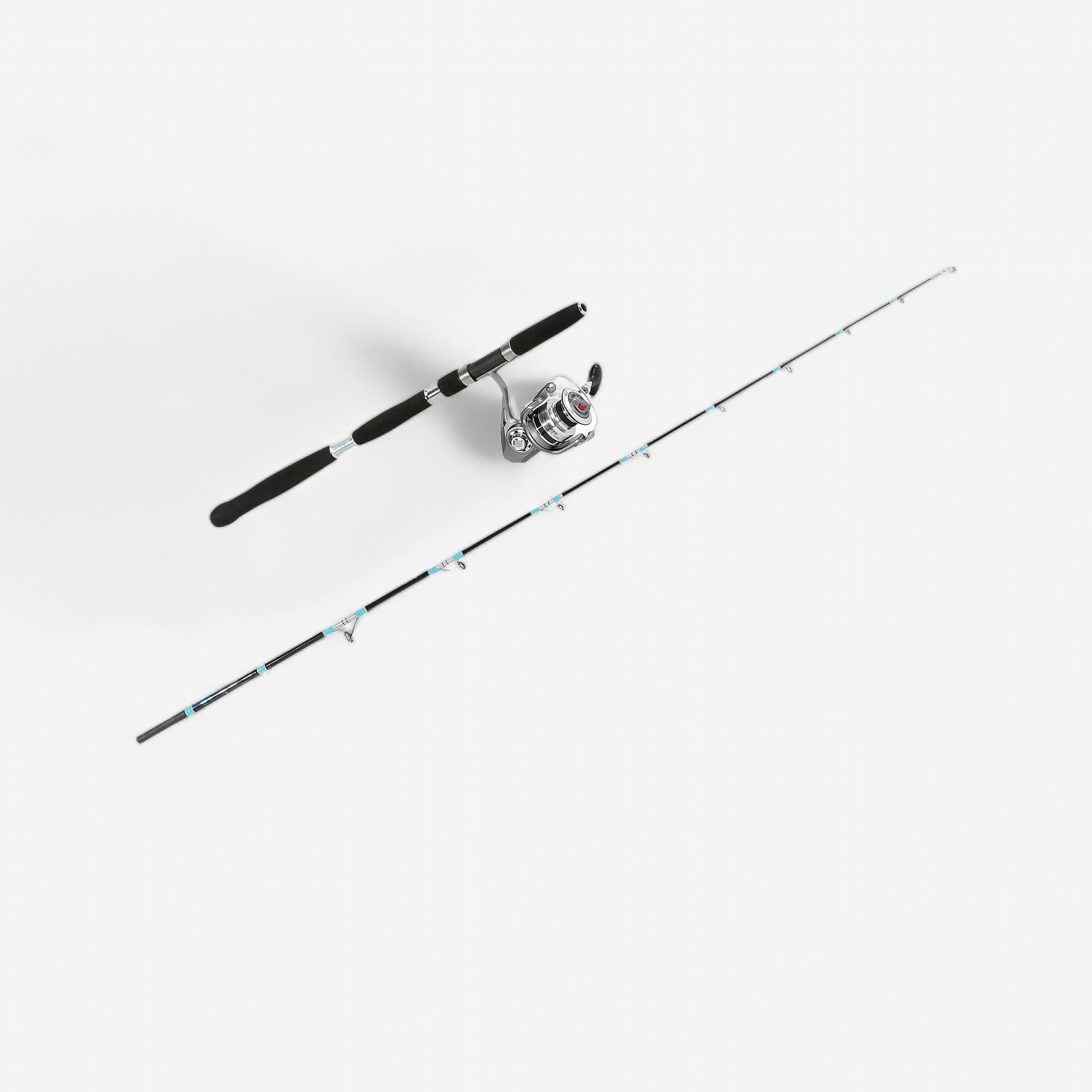 SEA FISHING LEDGERING SET rod and reel SEACOAST100 350 TELESCOPIC CAPERLAN