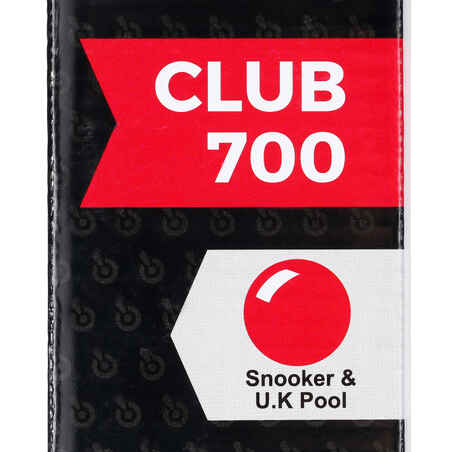 Snooker/UK Cue in 2 Parts, 3/4 Jointed Extension Club 700 