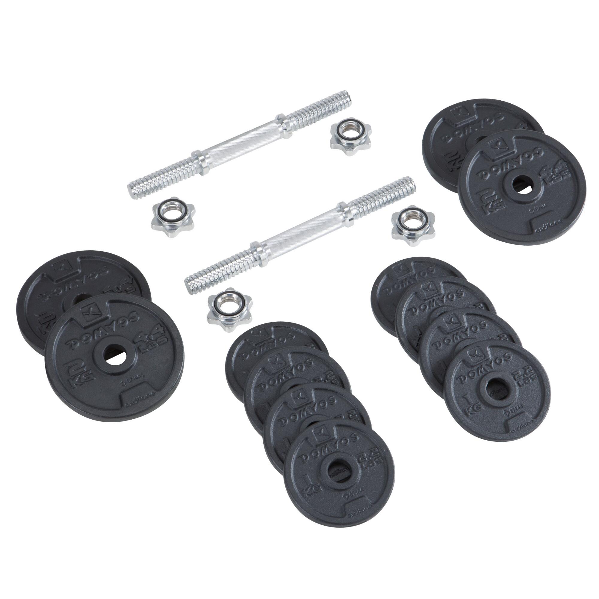 decathlon weight set