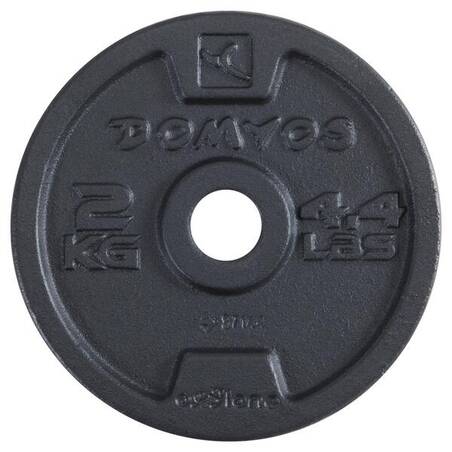 Compact and durable cast iron weight training dumbbell set, 20 kg