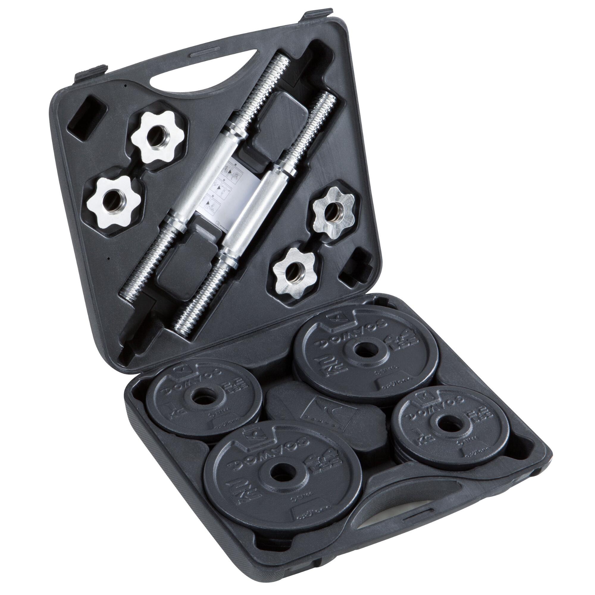 decathlon dumbbell set