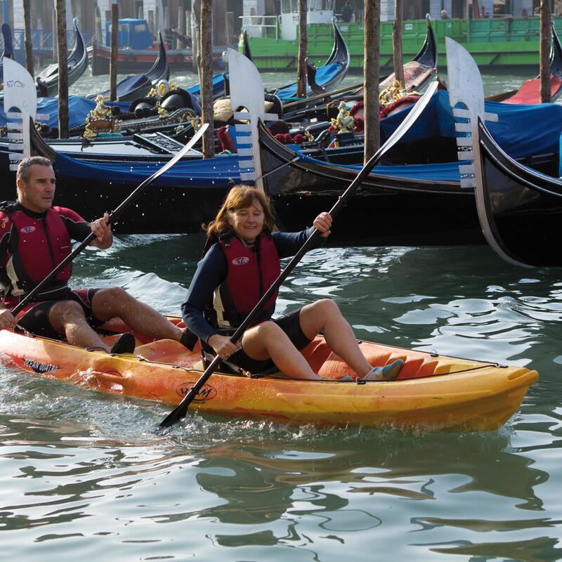 Canoa kayak rígido Ocean Quatro 4 lugares (2 adultos + 2 crianças) Rotomod