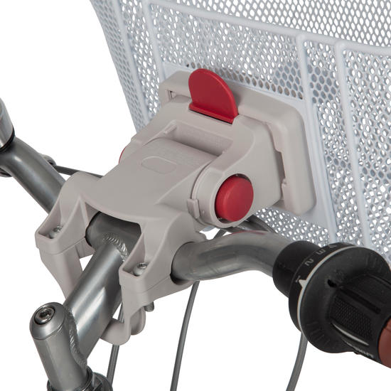 PANIER VÉLO ENFANT EN MÉTAL BLANC PANIER VÉLO ENFANT EN MÉTAL BLANC
