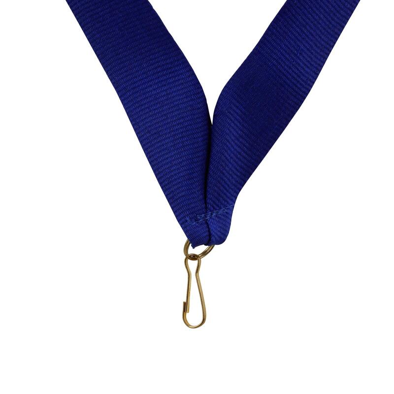 Medaillenband 22 mm blau