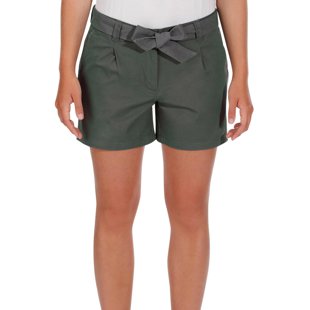 Arpenaz 100 Women's Nature Hiking Shorts - Gray