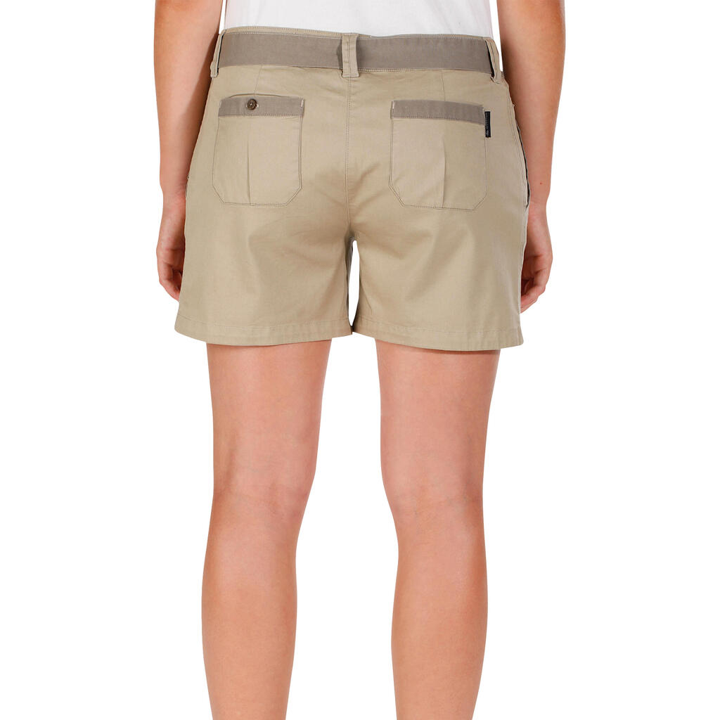 Wandershorts Arpenaz 100 Damen türkis