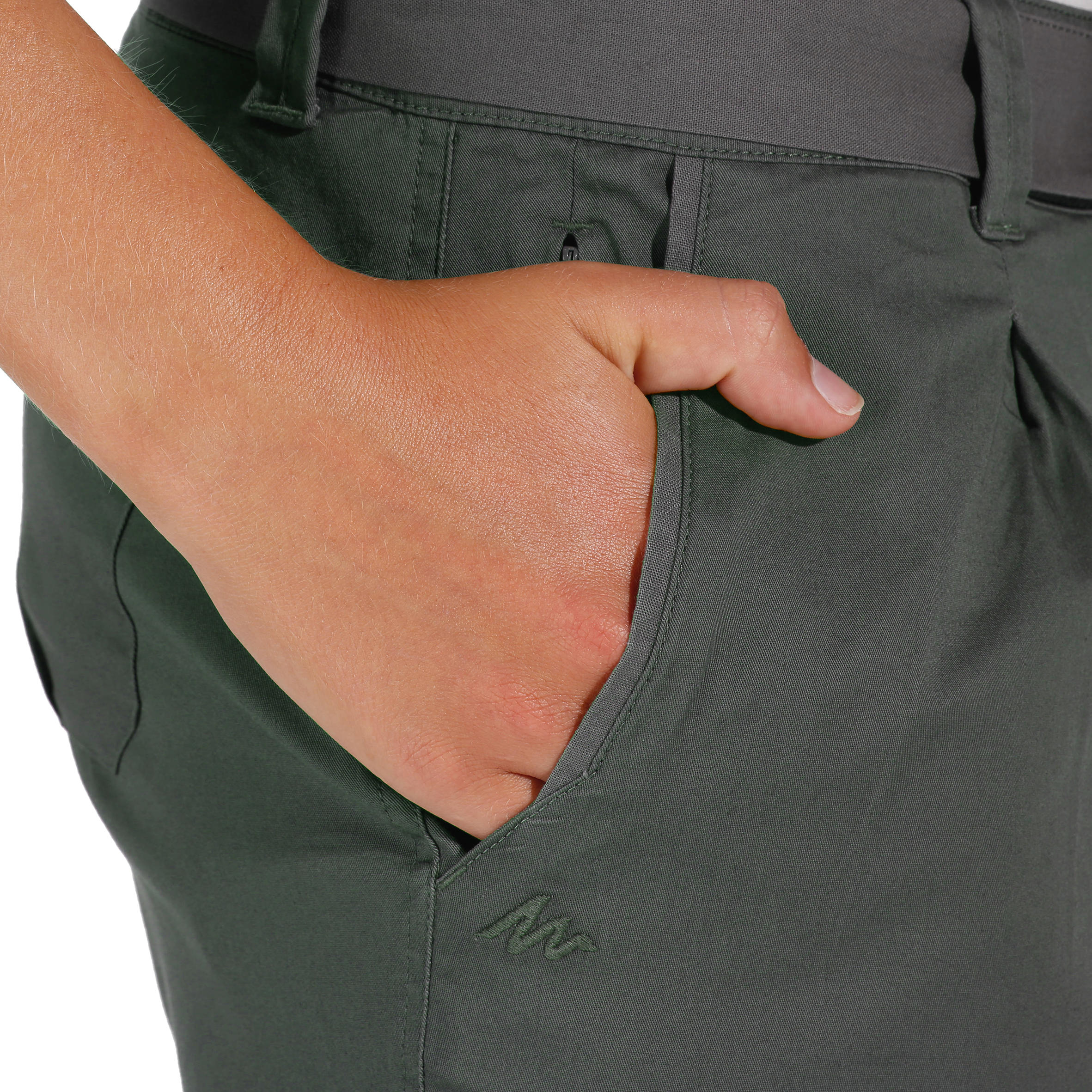 

Women's Hiking Shorts NH500 - Grey -  By QUECHUA | Decathlon