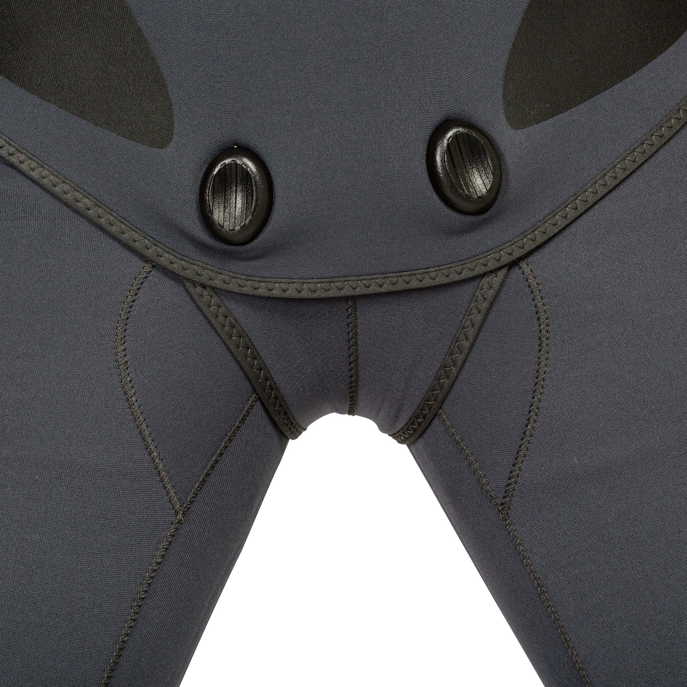Men's  3 mm neoprene jacket SPF 500 grey 11/11