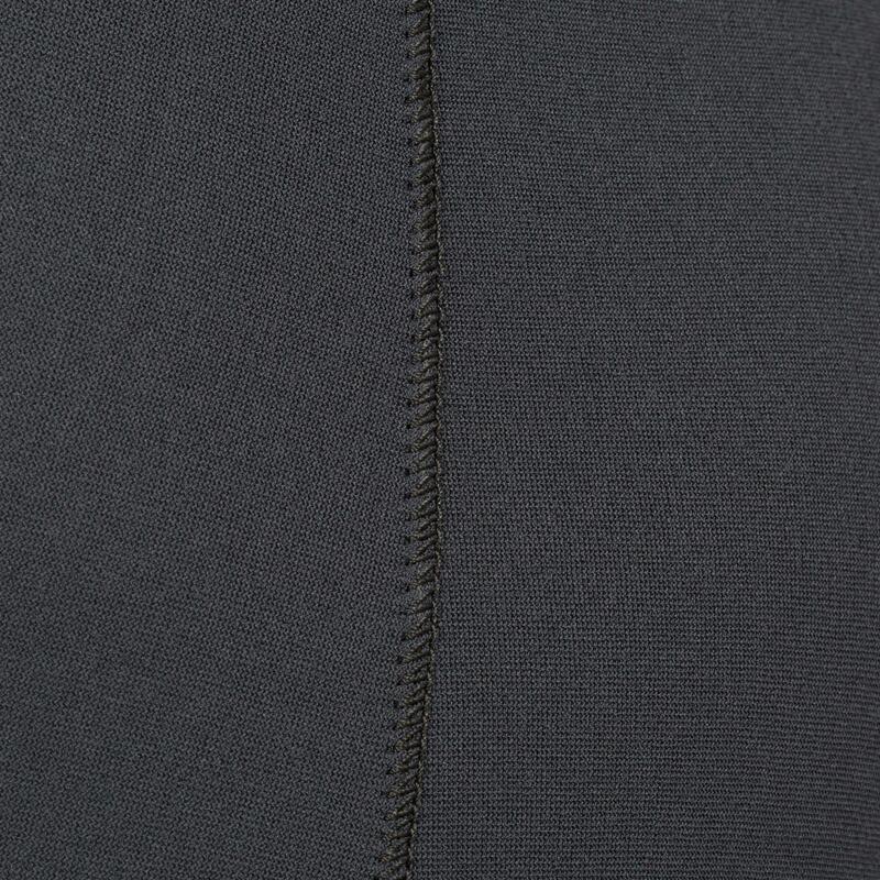 Men's spearfishing trousers 3 mm neoprene SPF 500 grey