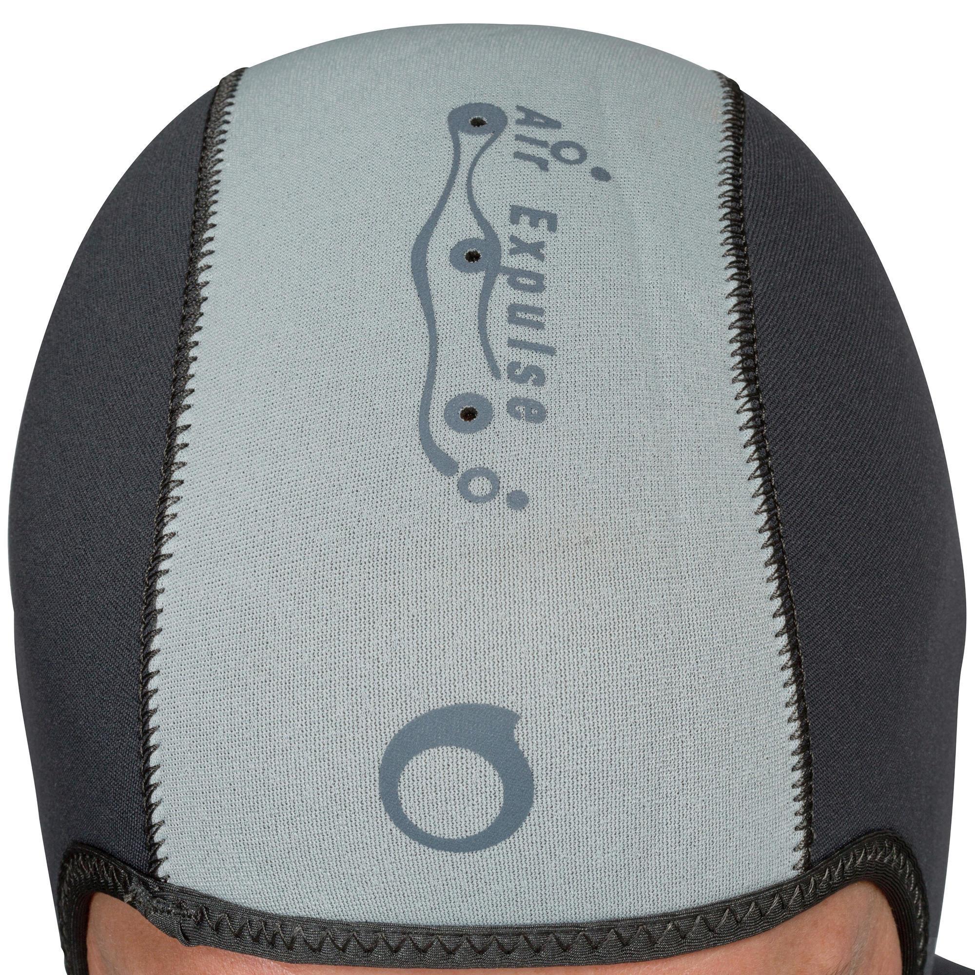 Uomo Giacca da caccia subacquea in neoprene 3 mm - SPF 500 grigio