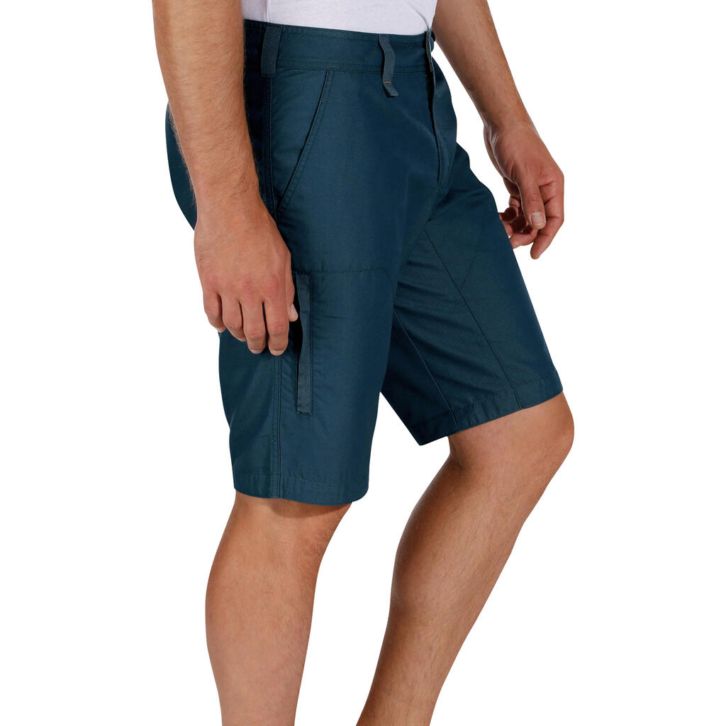 Men’s NH500 country walking shorts - Blue