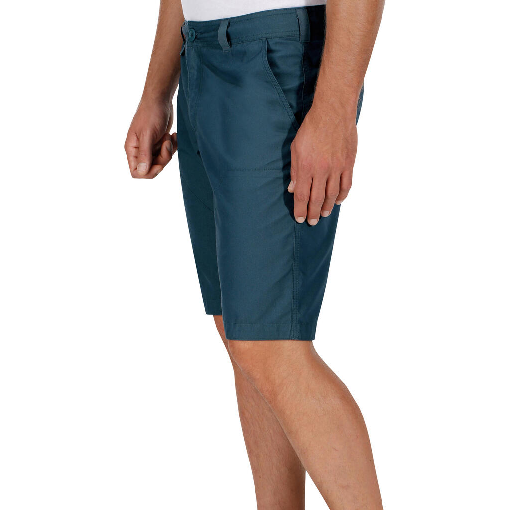 Men’s NH500 country walking shorts - Blue