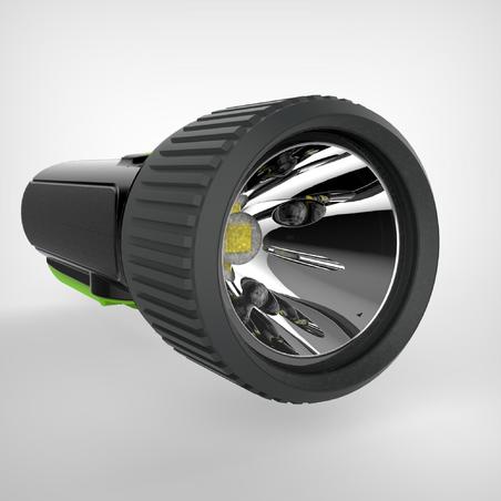 Lampe torche autonome étanche - DYNAMO 300 WP 35 lumens - noire