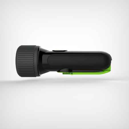 Self-powered waterproof torch - DYNAMO 300 WP black - 35 lumens