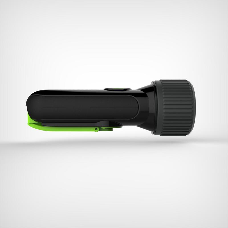 Lampe torche autonome étanche - DYNAMO 300 WP noire - 35 lumens