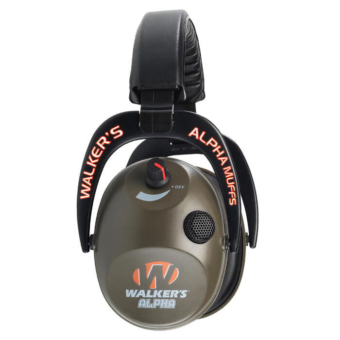 Cascos Electronicos Caza Tiro Deportivo Alvis Walker´s Alpha Muff Verde Alvis Decathlon