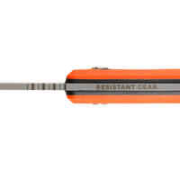 Fixed-Blade Hunting Knife Sika 90 9cm - Orange grip