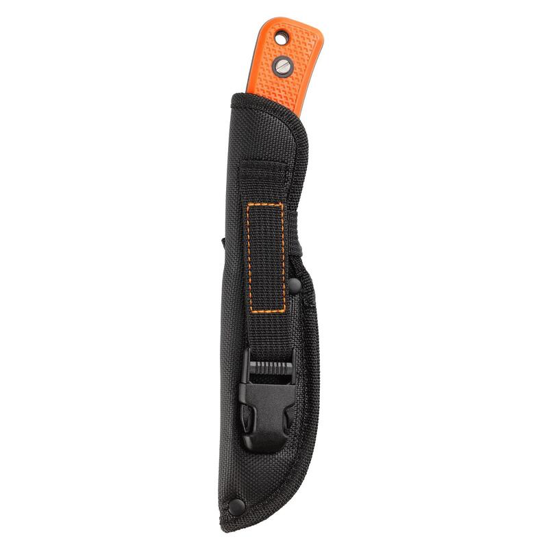 Couteau chasse Fixe 9cm Grip Orange Sika 90
