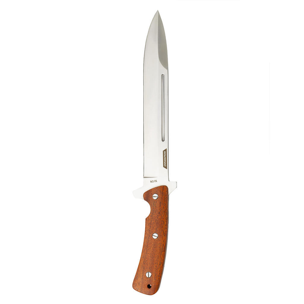 Hunting dagger Sika 200 20cm - Wooden Brown