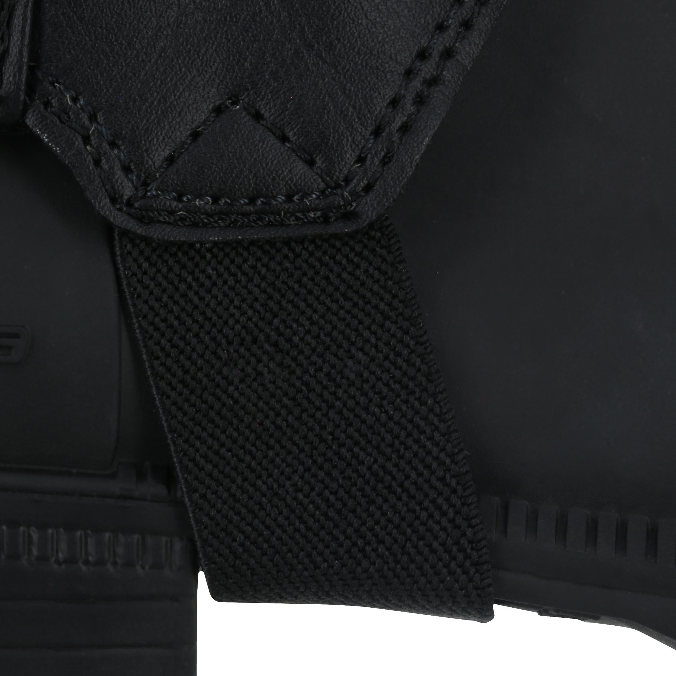 

100 Mesh Adult Horse Riding Half Chaps - Black -  By FOUGANZA | Decathlon