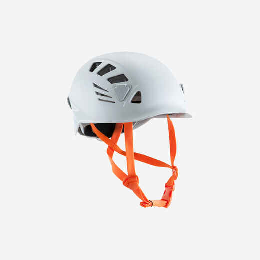 Casco de escalada y alpinismo - gris Rock