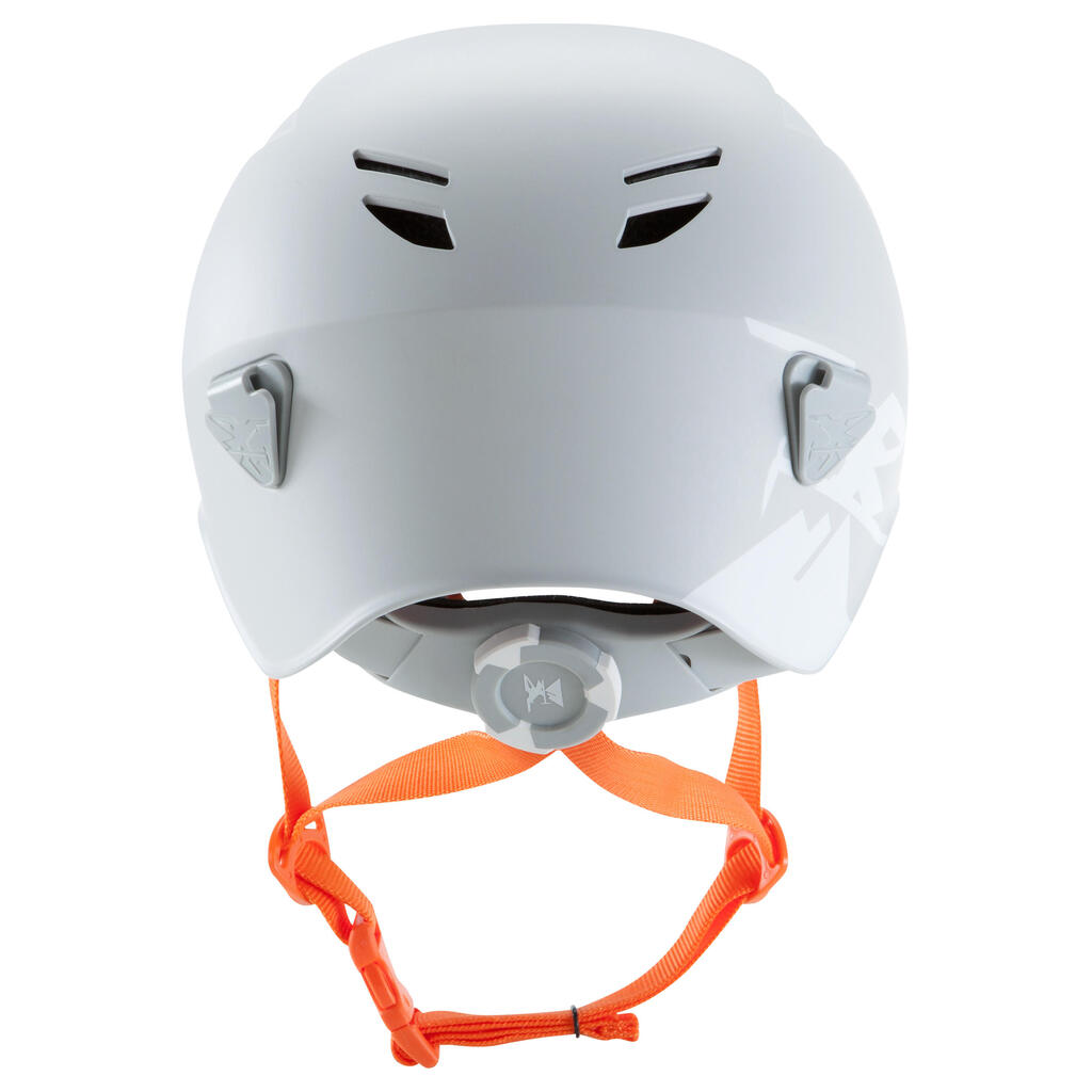 CASCO DE ESCALADA ROCK GRIS