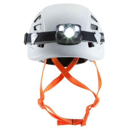 CLIMBING AND MOUNTAINEERING HELMET -  ROCK GREY