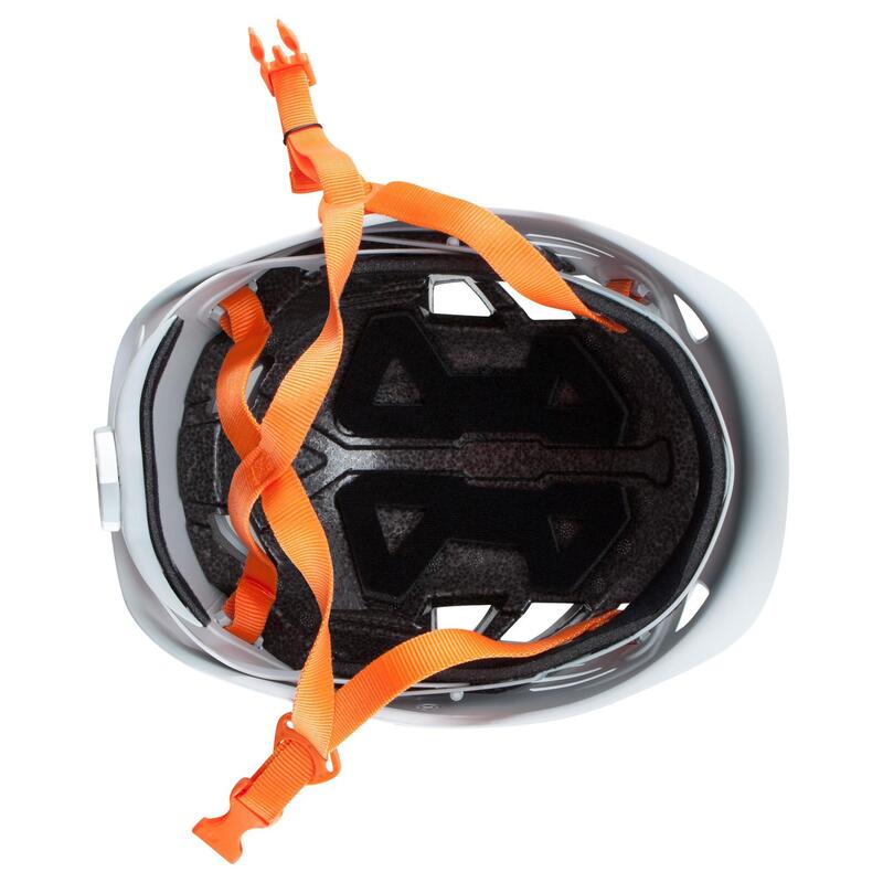 Helm voor klimmen en alpinisme Rock grijs