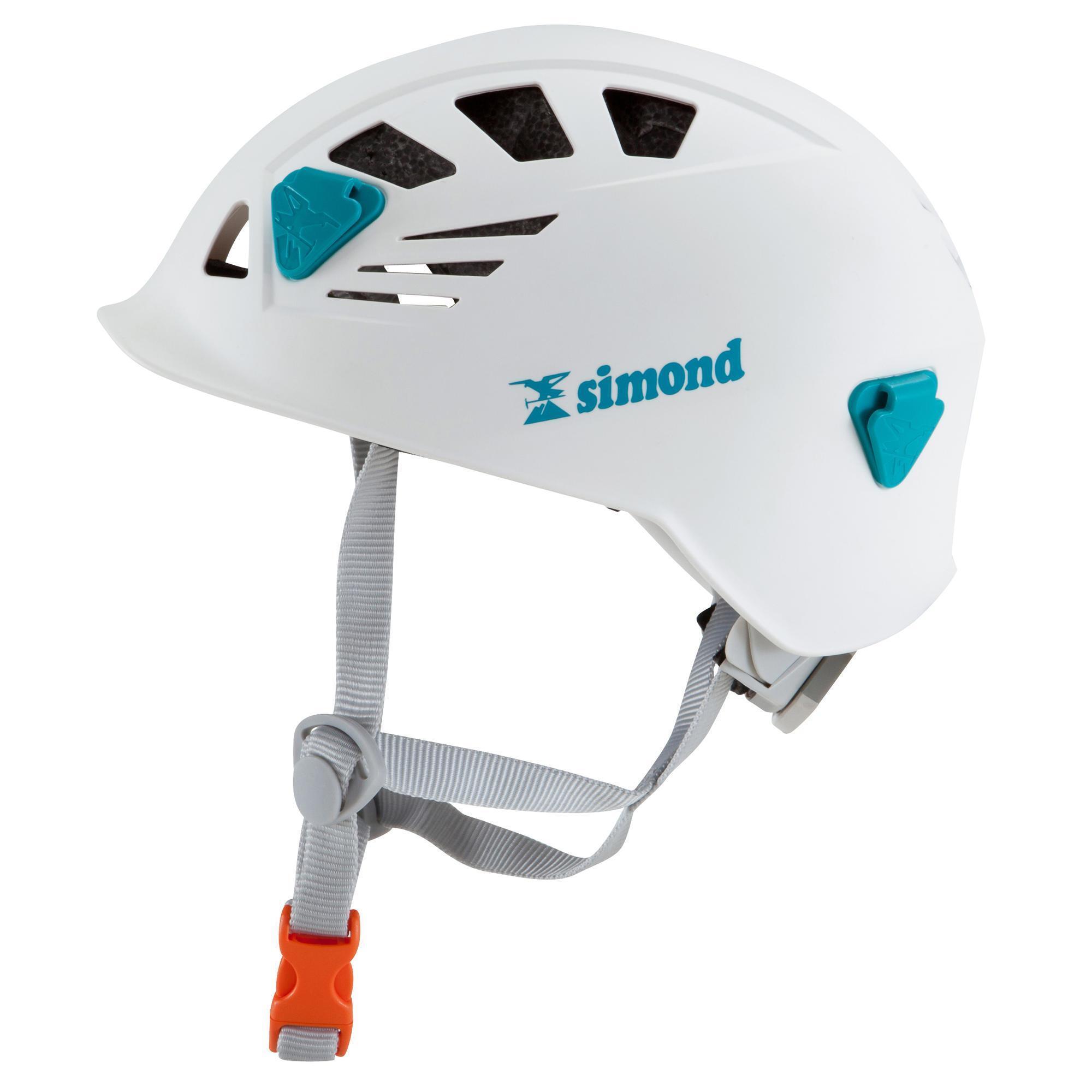 CLIMBING AND MOUNTAINEERING HELMET - ROCK  WHITE 4/8