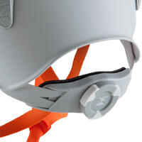 CLIMBING AND MOUNTAINEERING HELMET -  ROCK GREY