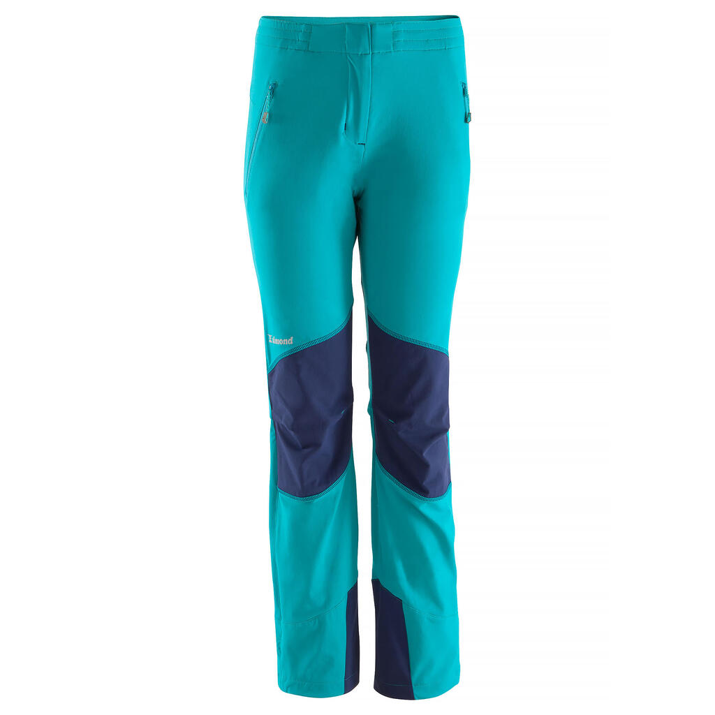 Women's Rock Pants - Turquoise and Cosmos Blue