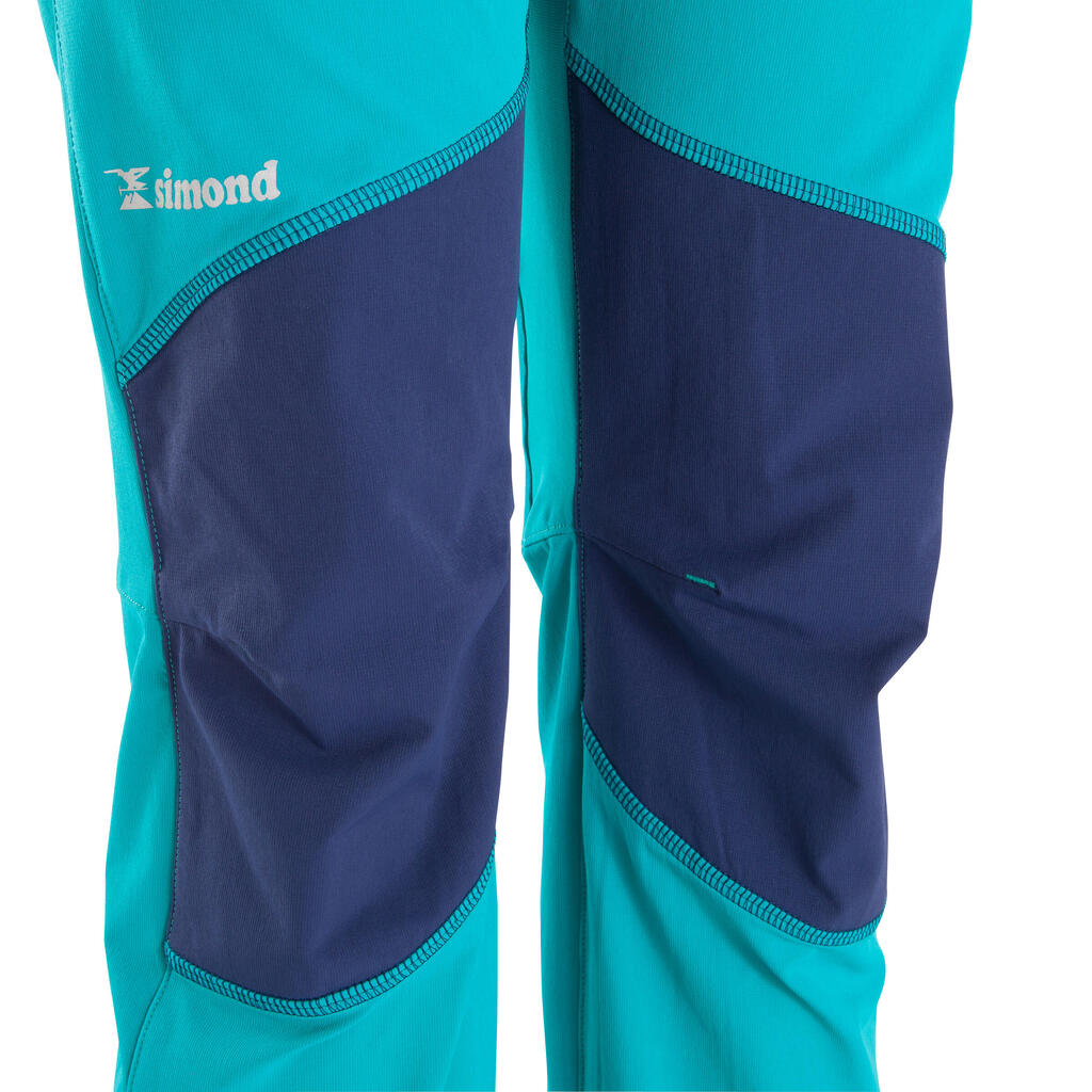 Women's Rock Pants - Turquoise and Cosmos Blue