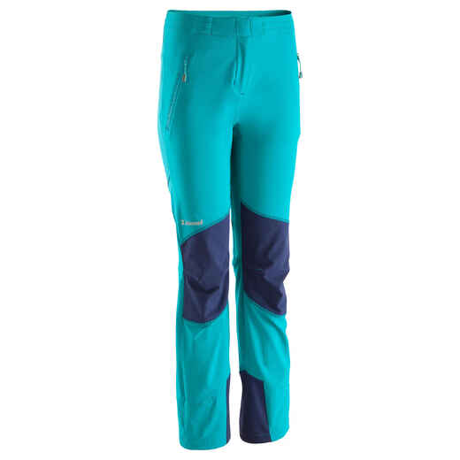 
      Bergsteigerhose Rock Damen türkis/kosmosblau
  