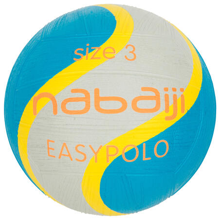М'яч для водного поло Easypolo, розмір 3 - Сірий/Синій