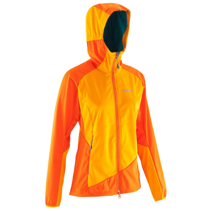 Geacă Softshell Alpinism Vișiniu Damă