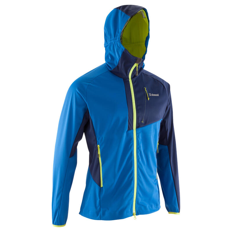 Chamarra SOFTSHELL LIGHT ALPINISM HOMBRE Azul Chamarra SOFTSHELL LIGHT ALPINISM HOMBRE Azul