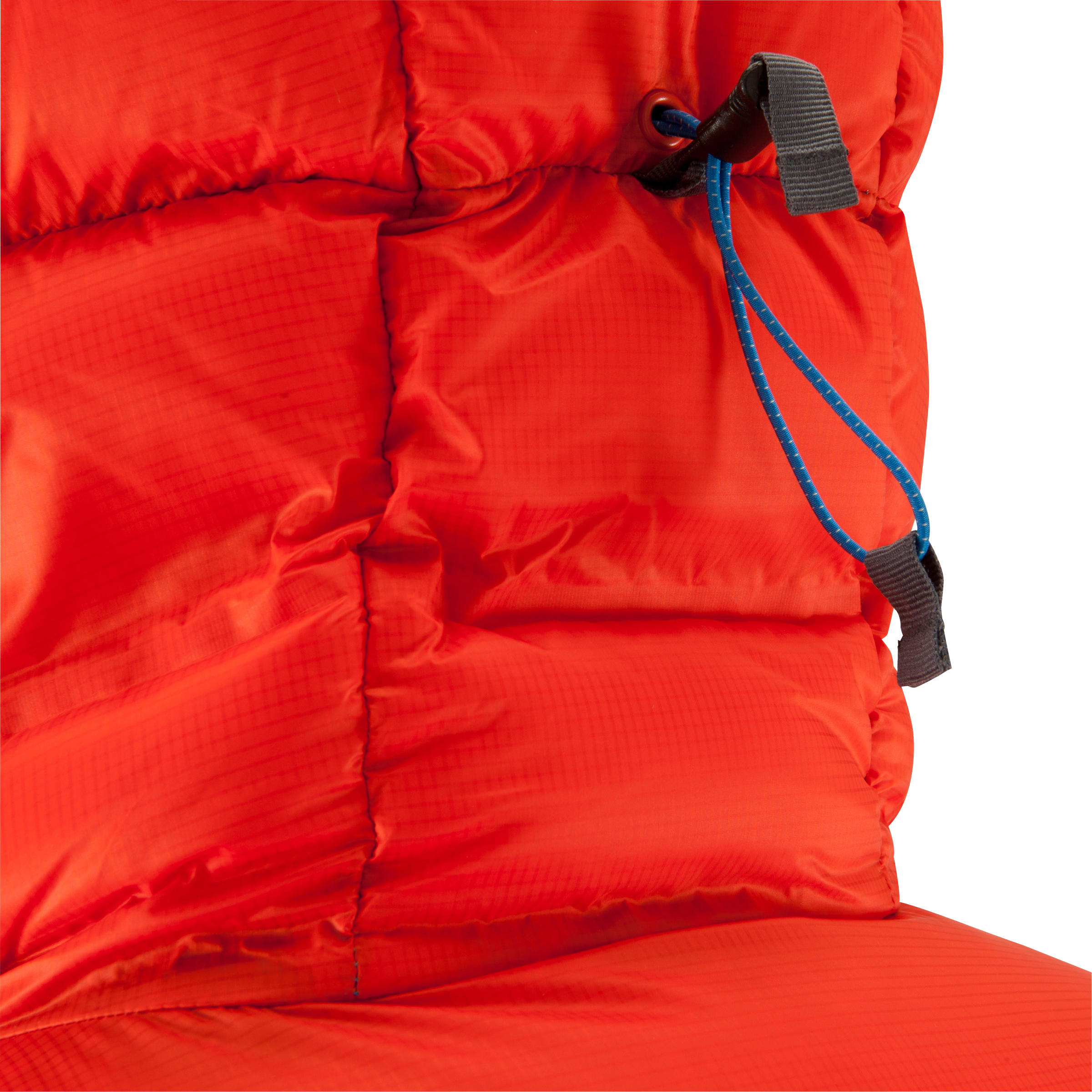 Men's mountaineering down jacket - MAKALU red 8/12