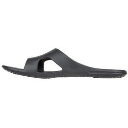 Sandale claquette piscine slap 100 basic gris