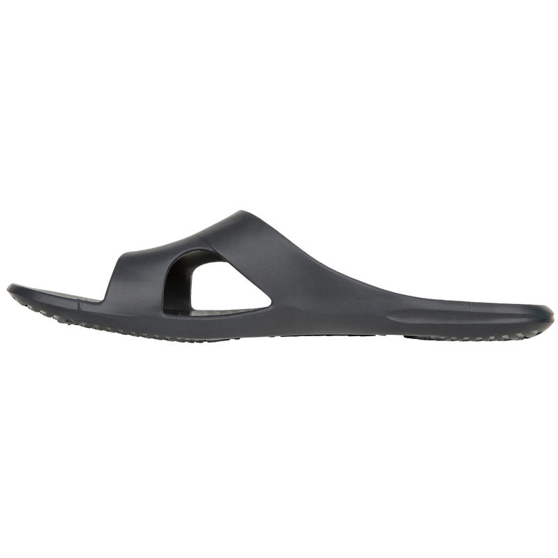 Men's Pool Sandals Slap 100 - Basic Grey