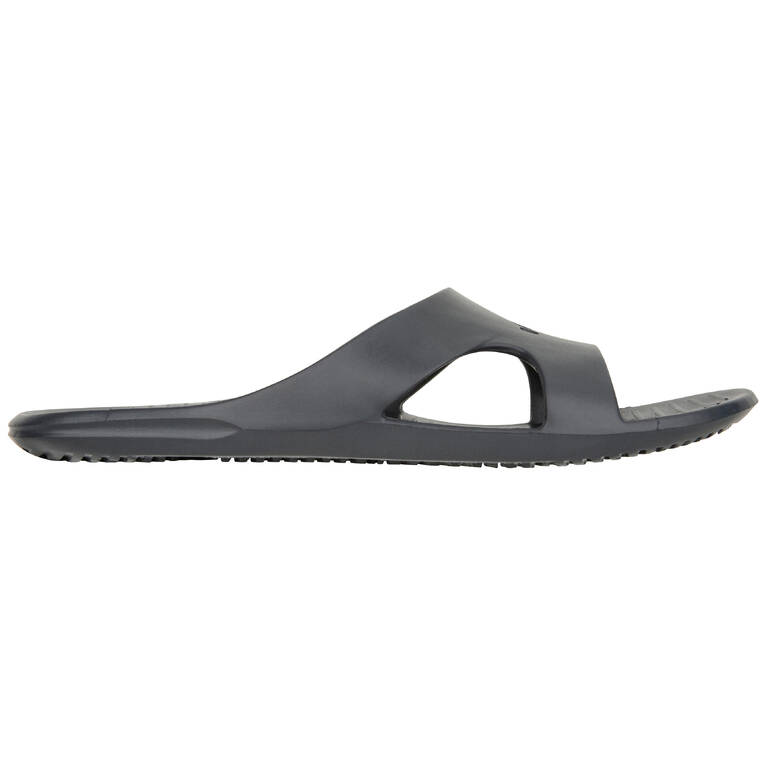 Men's Pool Sandals SLAP 100 BASIC Grey