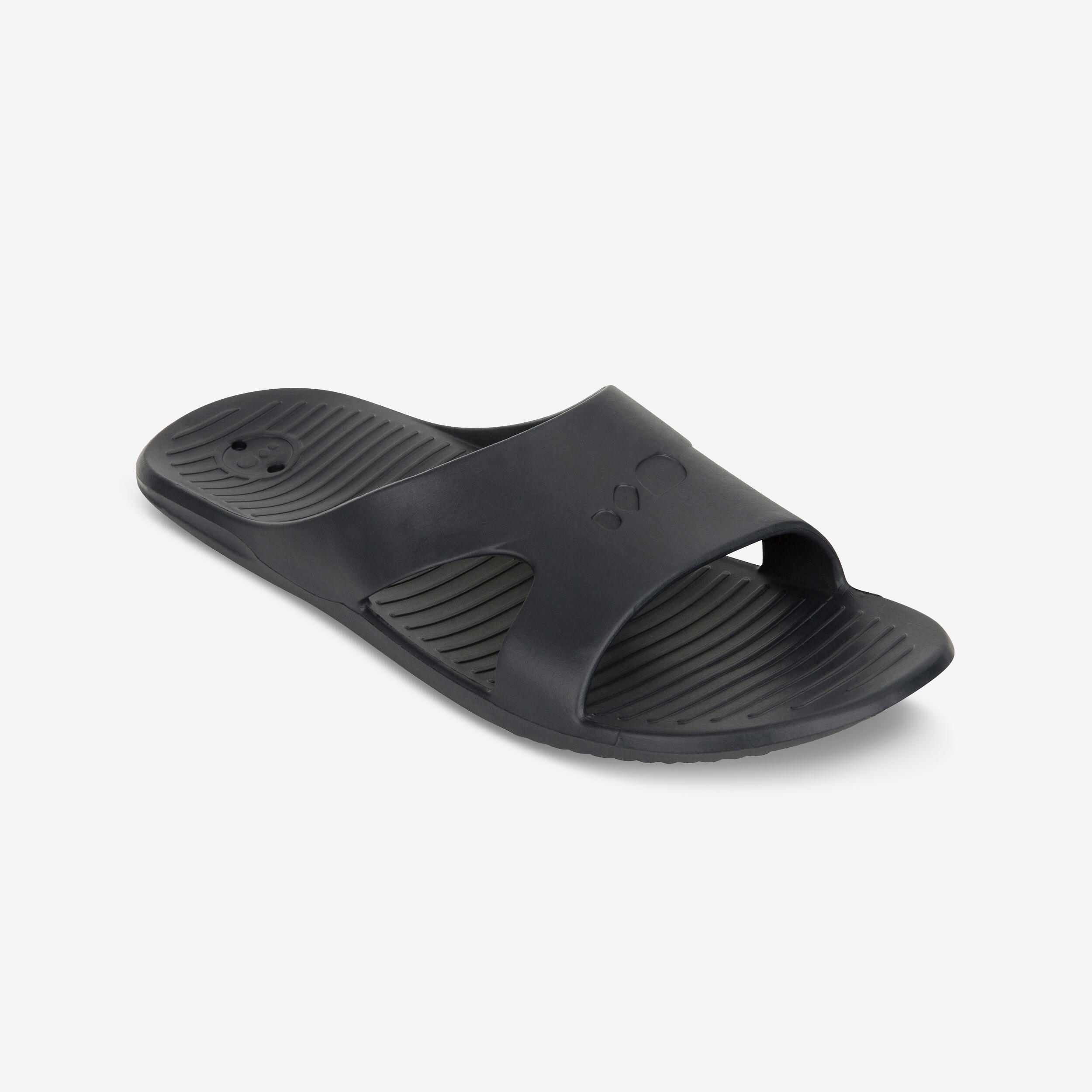 NABAIJI Men's Pool Sandals SLAP 100 BASIC Grey