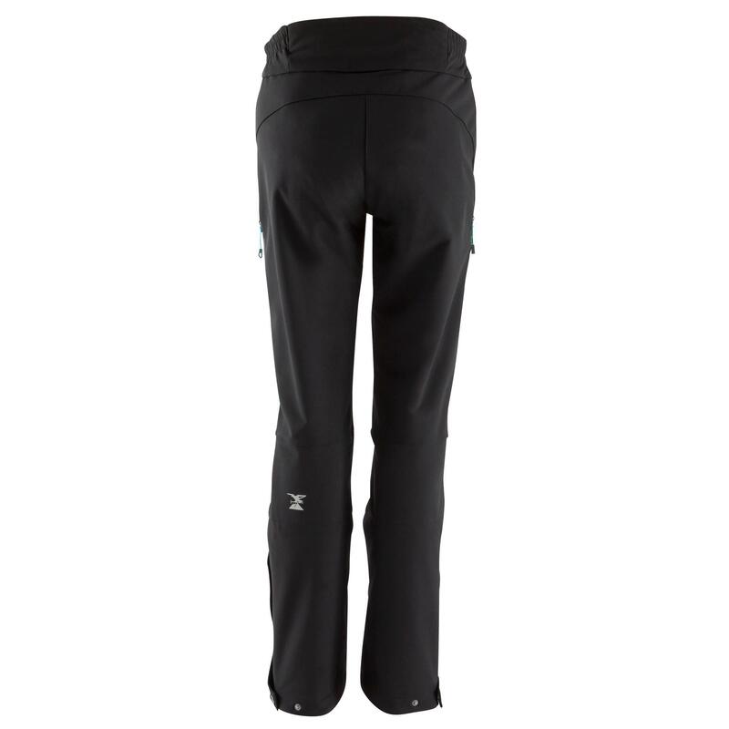 Pantalones senderismo mujer Odlo Pantalones largo regular ASCENT WARM  (negro) - Alpinstore