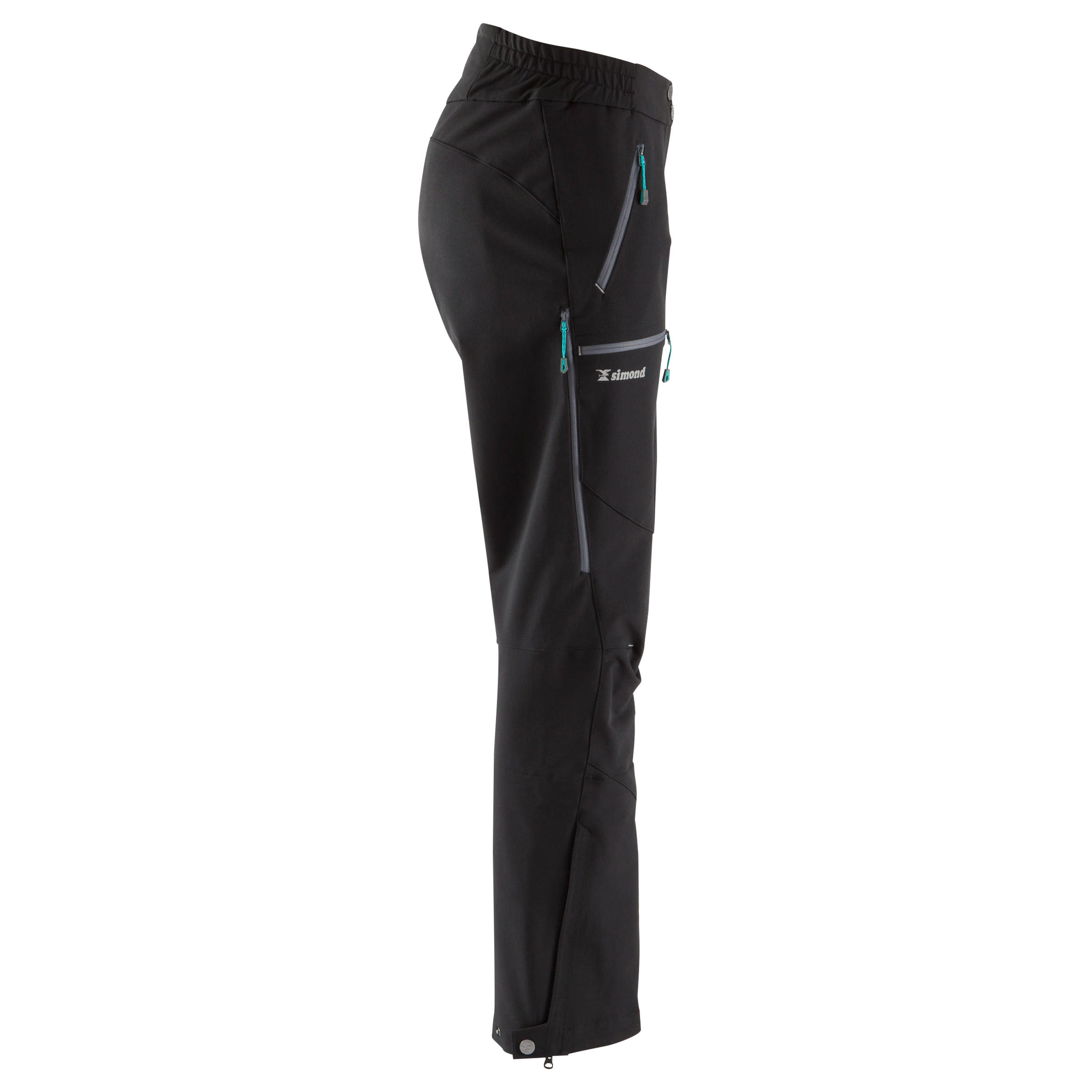 Pantaloni alpinismo scialpinismo donna ALPINISM neri SIMOND | DECATHLON