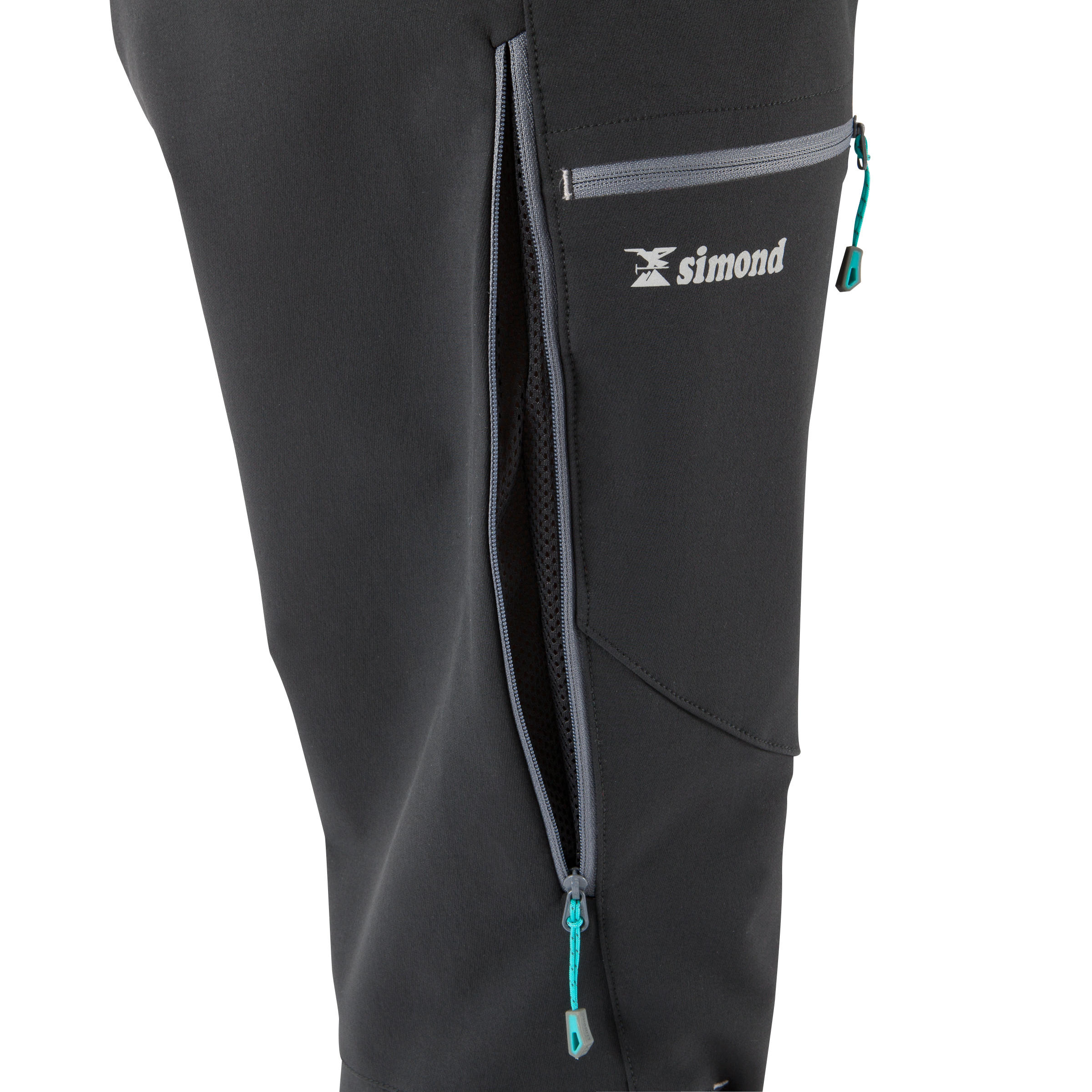 PANTALON d'ALPINISME FEMME - ALPINISM NOIR - SIMOND