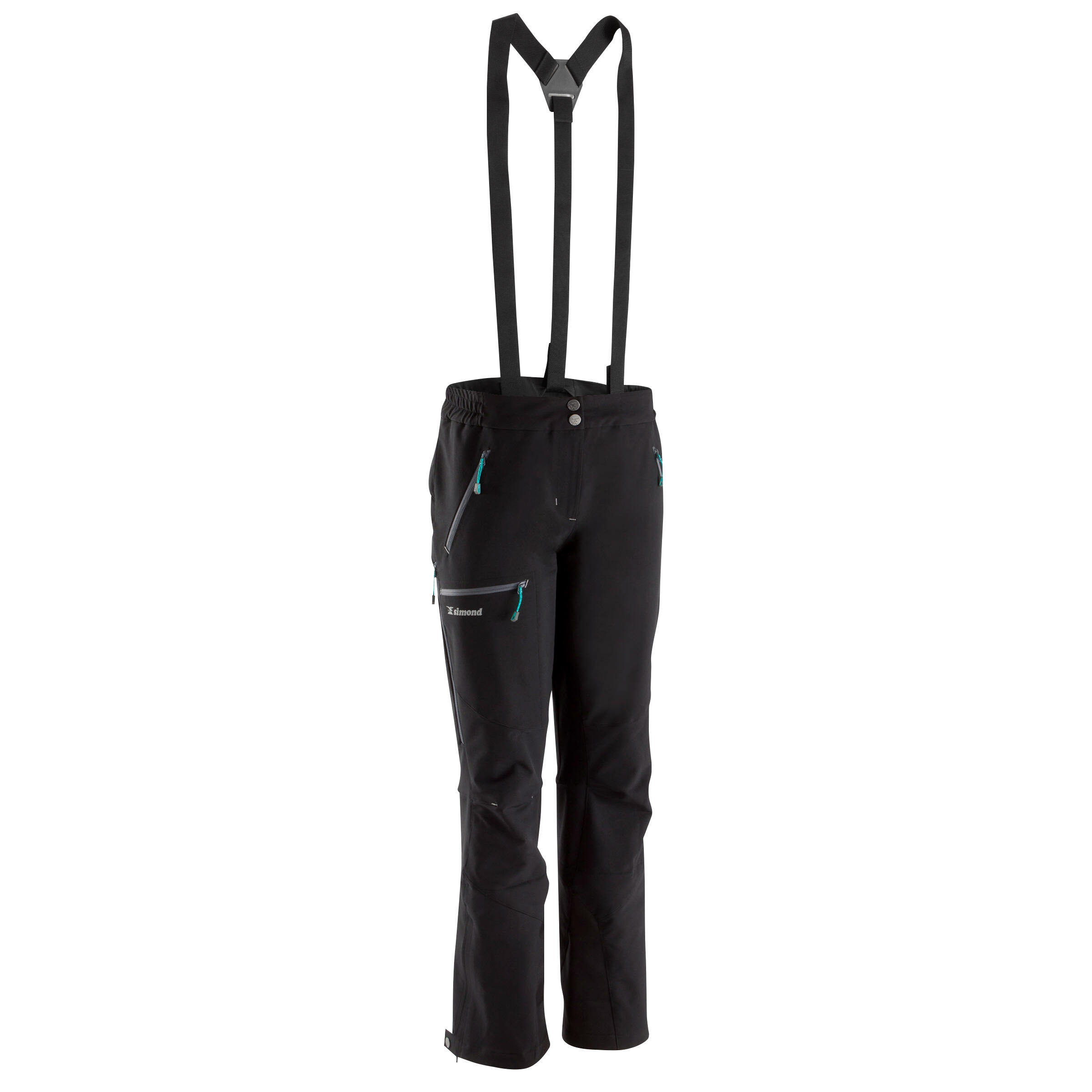 PANTALON d'ALPINISME FEMME - ALPINISM NOIR - SIMOND