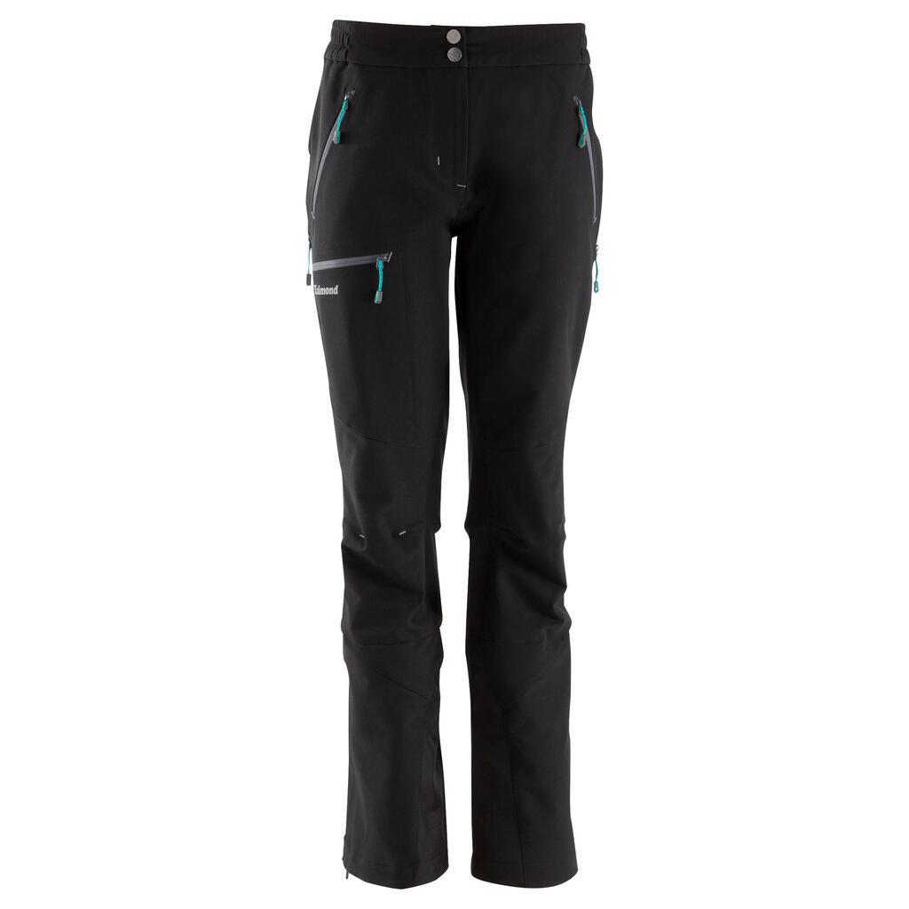 Women's Mountaineering Trousers - Alpinism Black