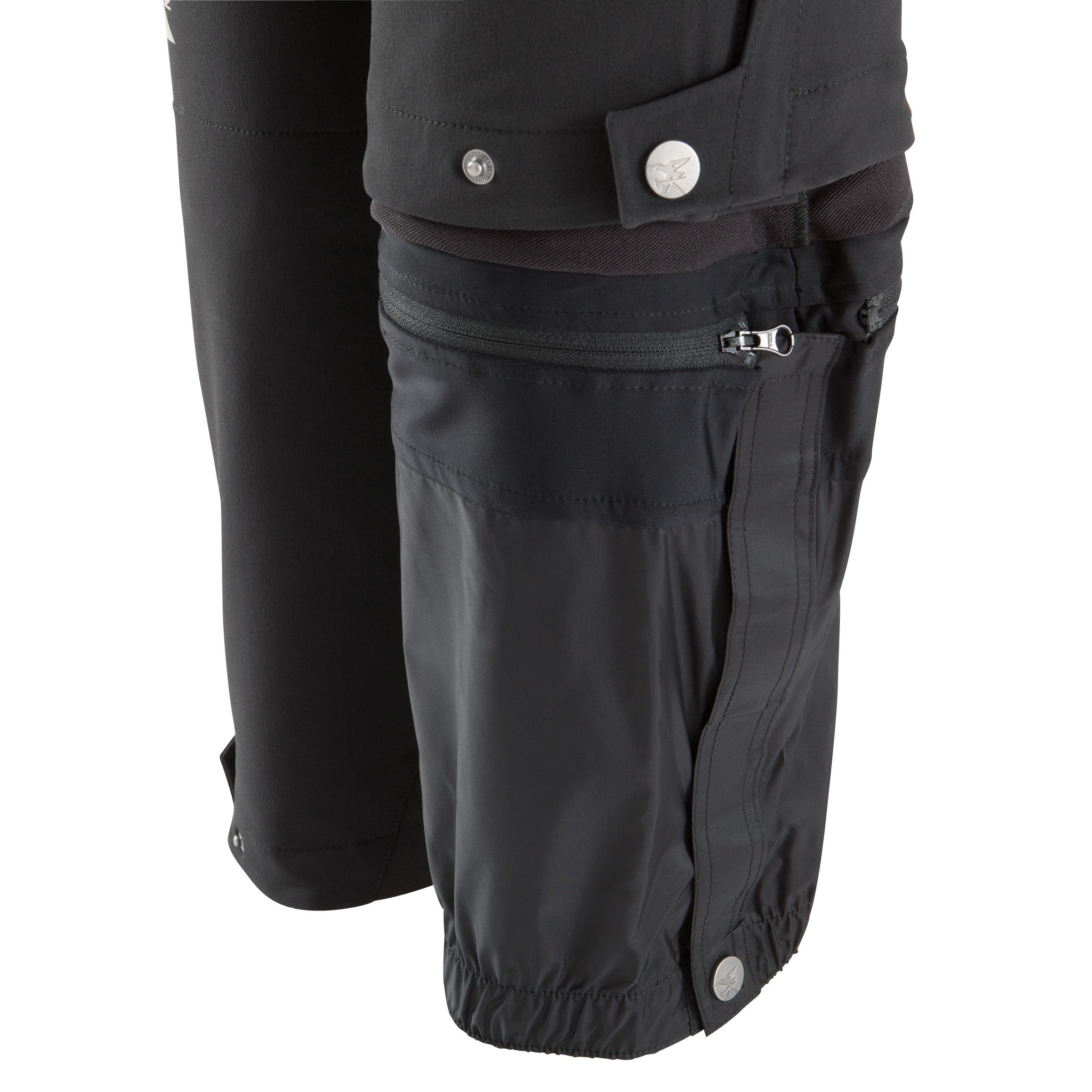 Women's Mountaineering Trousers - Alpinism Black 7/14