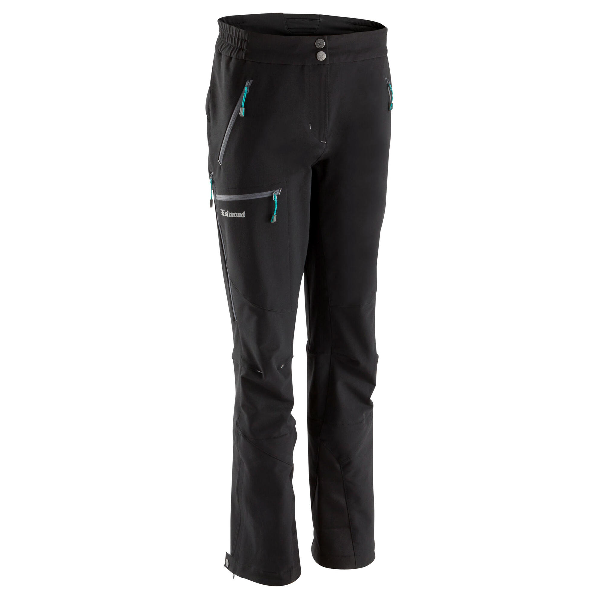 Women's Mountaineering Trousers Alpinism Black Simond