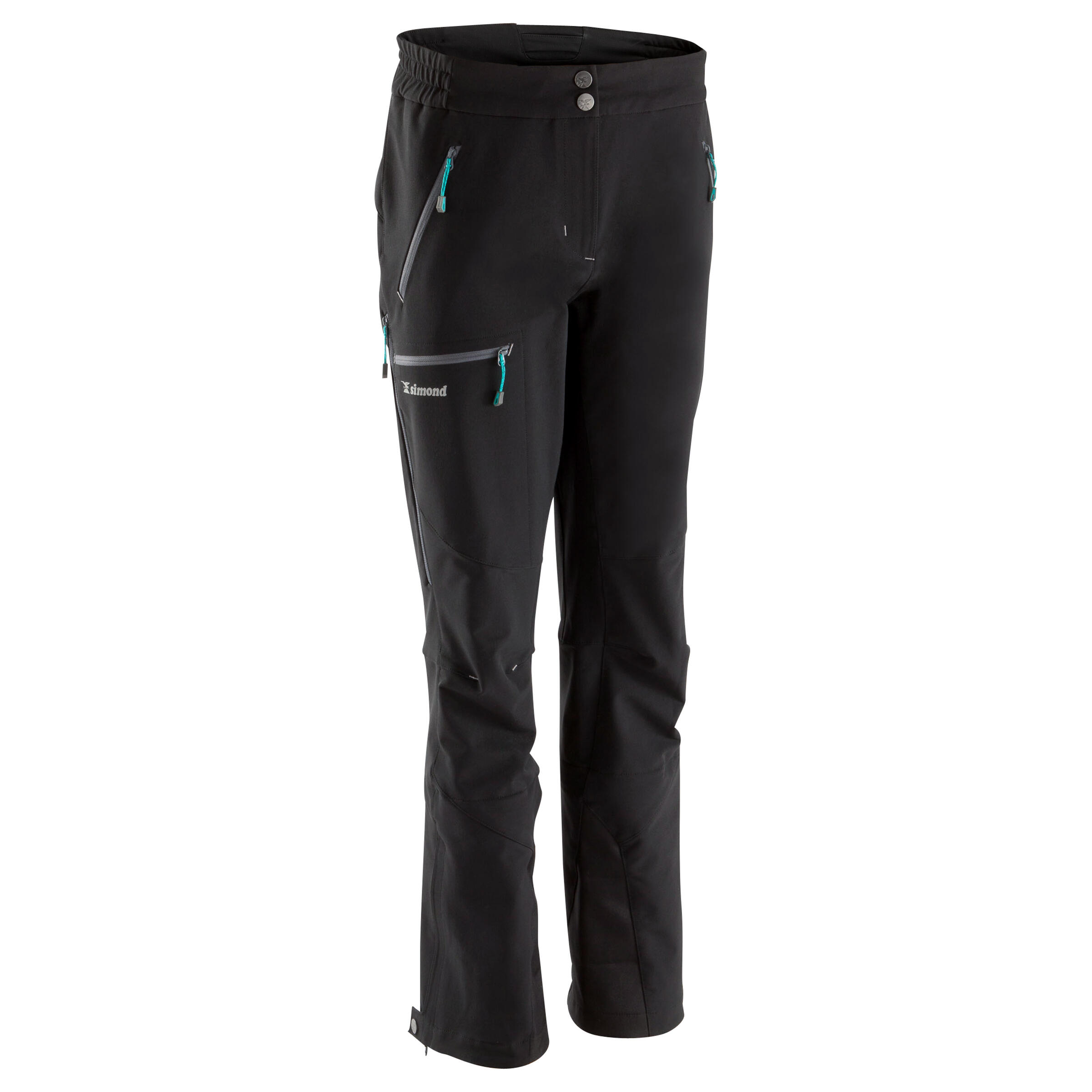 PANTALON d'ALPINISME FEMME - ALPINISM NOIR - SIMOND